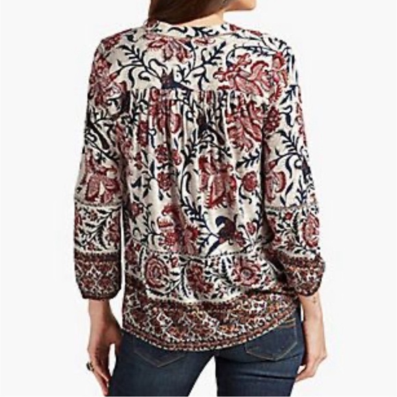 Lucky Brand Tops - Lucky Brand printed floral boho blouse, Small